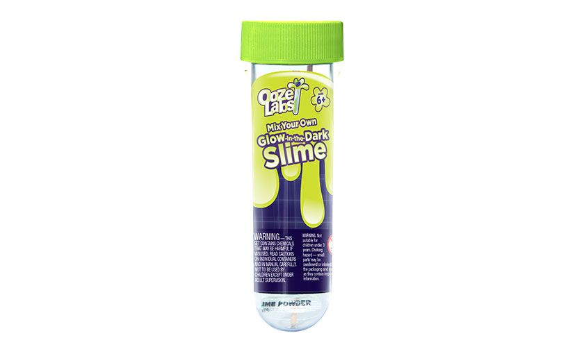 glow in the dark slime science kit