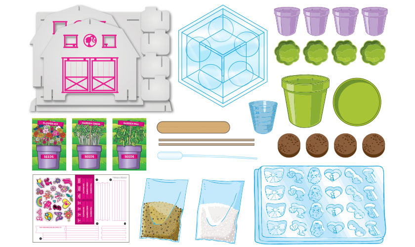 barbie science kit
