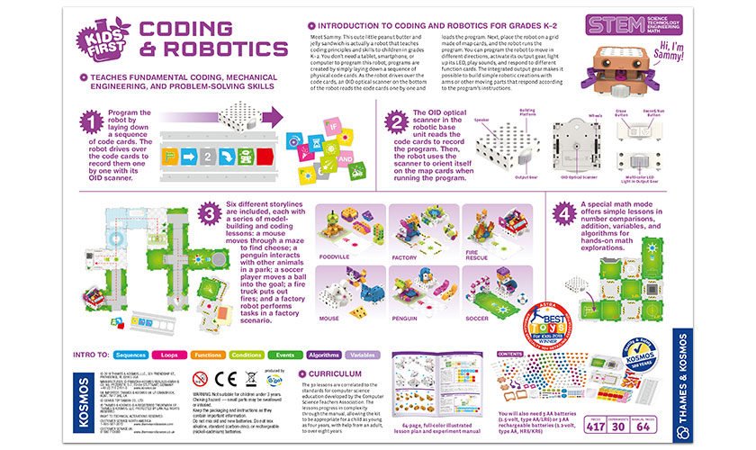 thames & kosmos kids first coding & robotics