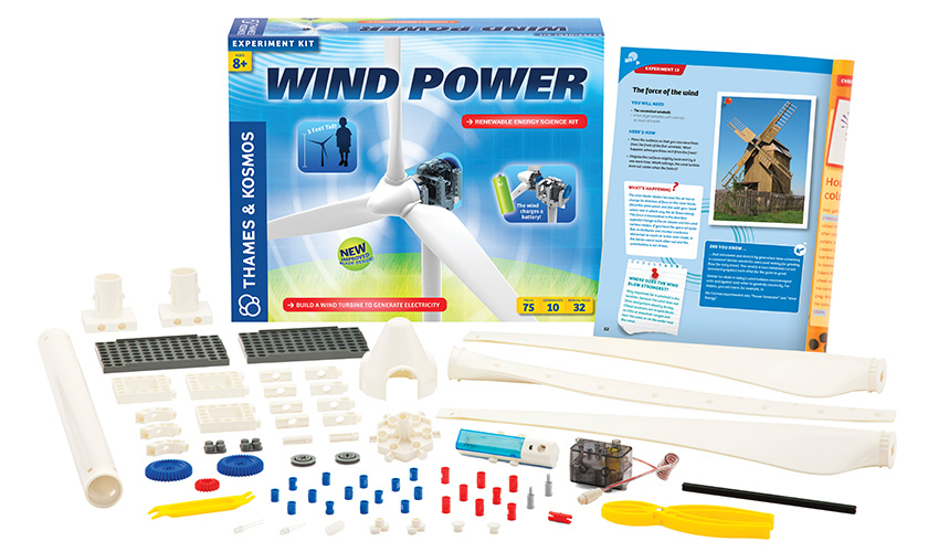 Toys Hobbies Wind Power Generator 2 0 Kit Toy Set By Thames Kosmos Science Projects Grandcomm Id
