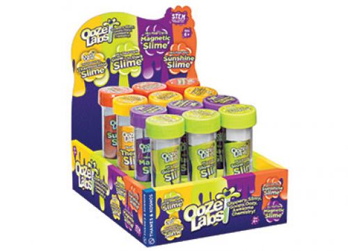 Ooze Labs: Mix Your Own Slime Kits (12 pc Display)