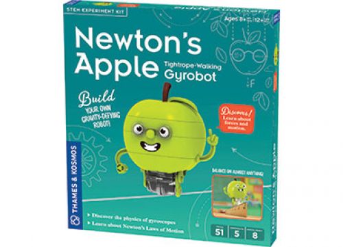 Newton's Apple: Tightrope-Walking Gyrobot