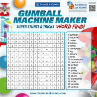 Gumball Machine Maker Word Find (ACTIVITY)