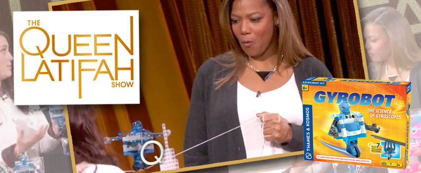 Gyrobot on The Queen Latifah Show