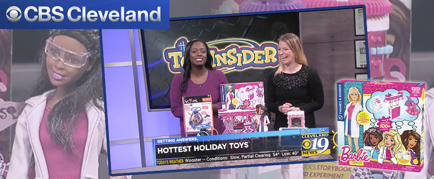 CBS Cleveland's Smartest STEM Toys include Barbie STEM Kit